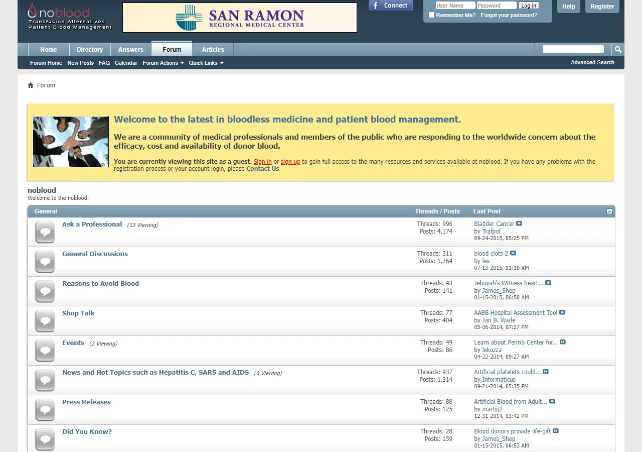 noblood.org Forum