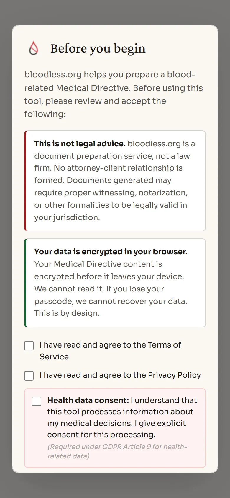 A quick orientation — what a Directive is and what it covers. Then straight into the editor to start building yours.